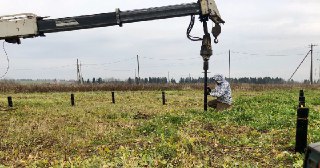 Установка винтовых свай Киселёвск цена от 3091 руб.